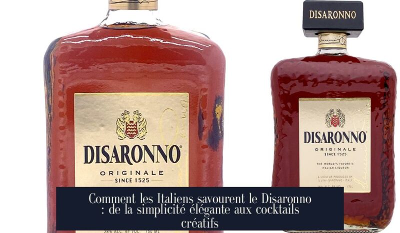 Comment les Italiens savourent le Disaronno : de la simplicité élégante aux cocktails créatifs