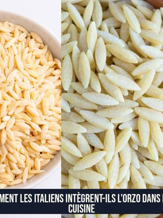 Comment les Italiens intègrent-ils l'orzo dans leur cuisine