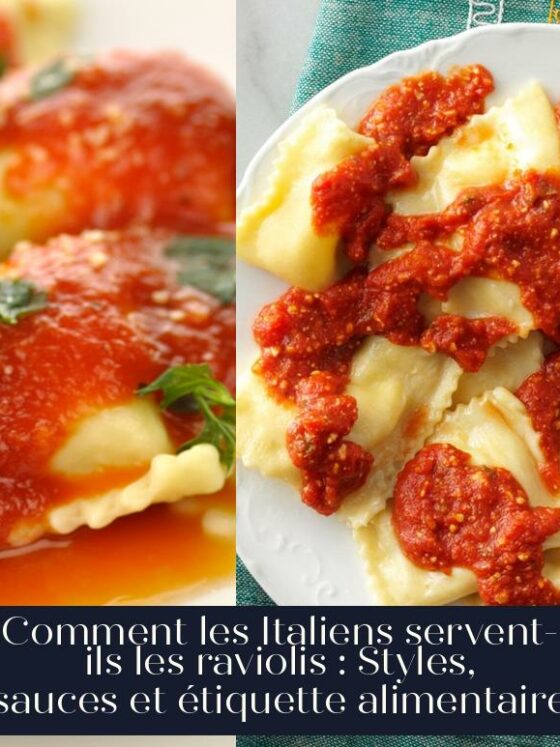 Comment les Italiens servent-ils les raviolis : Styles, sauces et étiquette alimentaire