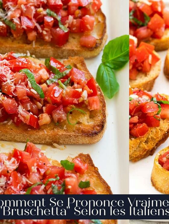 Comment Se Prononce Vraiment "Bruschetta" Selon les Italiens