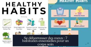 Se débarrasser des maux : 7 habitudes essentielles pour un corps sain