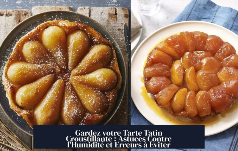 Gardez votre Tarte Tatin Croustillante : Astuces Contre l'Humidité et Erreurs à Éviter