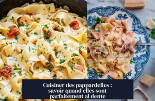 Cuisiner des pappardelles : savoir quand elles sont parfaitement al dente