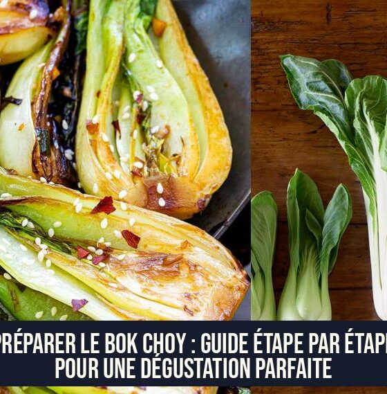 Préparer le bok choy : guide étape par étape pour une dégustation parfaite