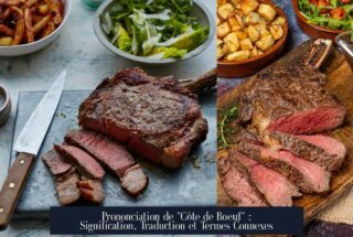 Prononciation de "Côte de Boeuf" : Signification, Traduction et Termes Connexes