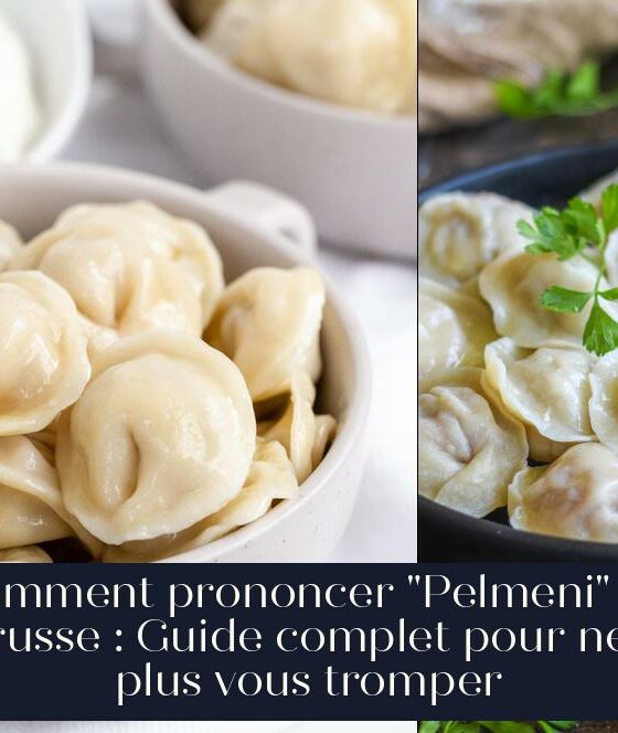 Comment prononcer "Pelmeni" en russe : Guide complet pour ne plus vous tromper