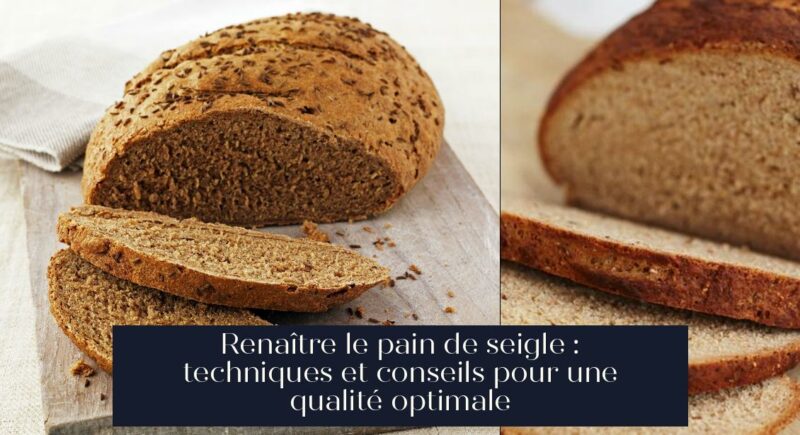 Renaître le pain de seigle : techniques et conseils pour une qualité optimale