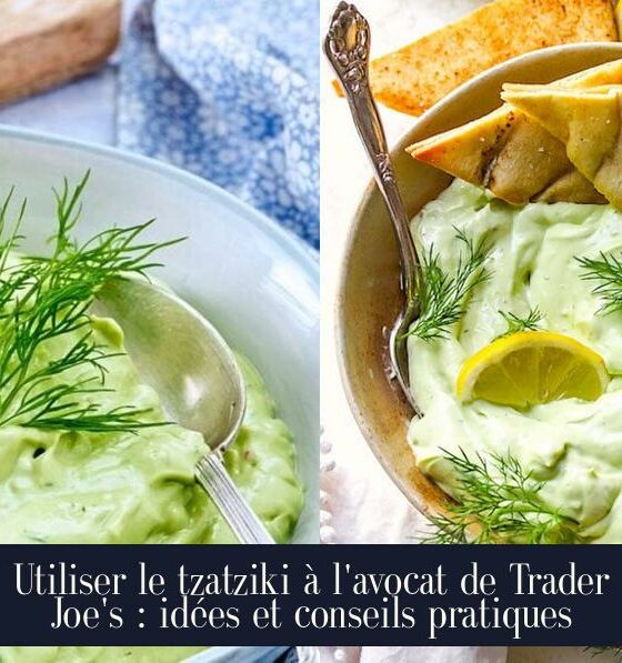Utiliser le tzatziki à l'avocat de Trader Joe's : idées et conseils pratiques