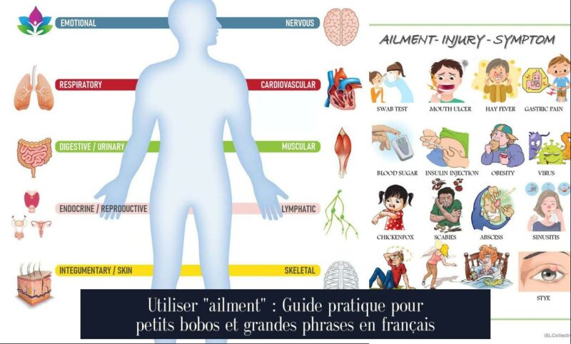 Utiliser "ailment" : Guide pratique pour petits bobos et grandes phrases en français
