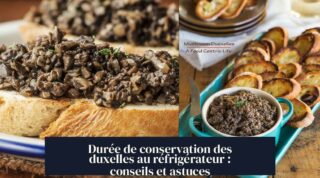 Durée de conservation des duxelles au réfrigérateur : conseils et astuces