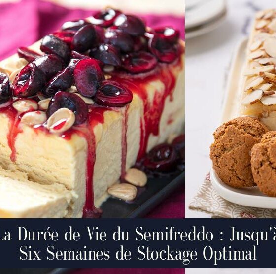 La Durée de Vie du Semifreddo : Jusqu'à Six Semaines de Stockage Optimal