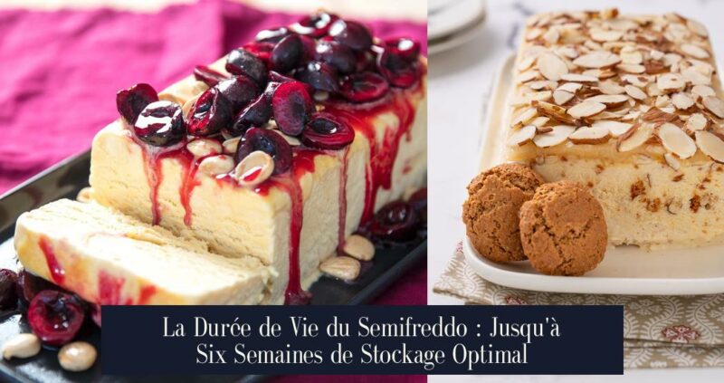 La Durée de Vie du Semifreddo : Jusqu'à Six Semaines de Stockage Optimal