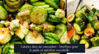 Calories dans un concombre : bénéfices pour le poids et nutrition essentielle