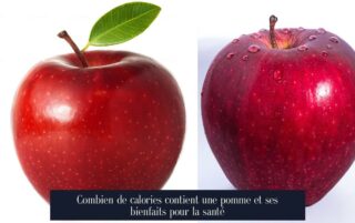 Combien de calories contient une pomme et ses bienfaits pour la santé