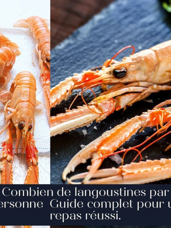 Combien de langoustines par personne Guide complet pour un repas réussi.