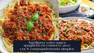 Améliorez votre sauce spaghetti en conserve avec ces 8 commandements simples