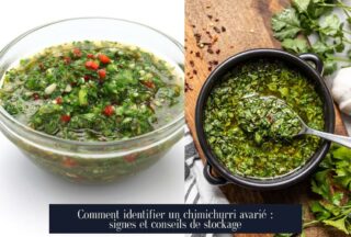 Comment identifier un chimichurri avarié : signes et conseils de stockage