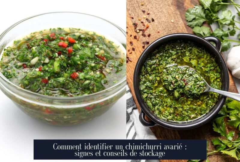 Comment identifier un chimichurri avarié : signes et conseils de stockage