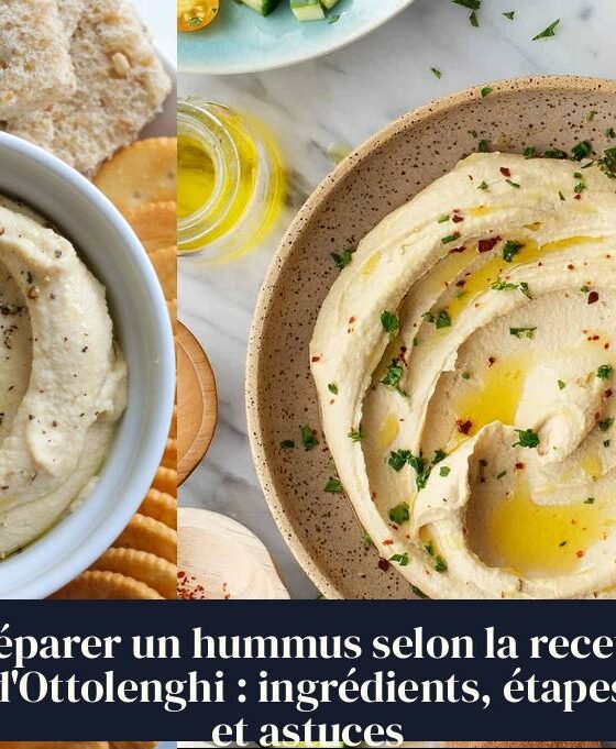 Préparer un hummus selon la recette d'Ottolenghi : ingrédients, étapes et astuces