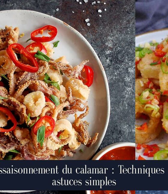 Assaisonnement du calamar : Techniques et astuces simples