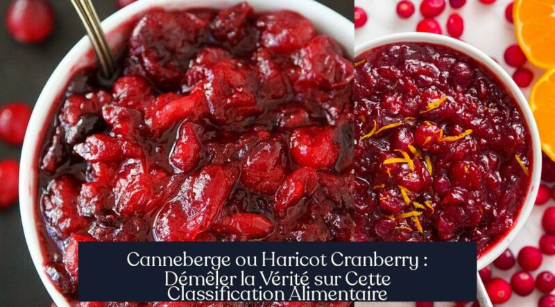 Canneberge ou Haricot Cranberry : Démêler la Vérité sur Cette Classification Alimentaire