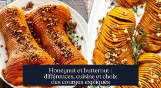 Honeynut et butternut : différences, cuisine et choix des courges expliqués