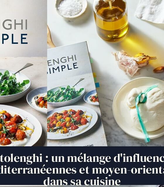 Ottolenghi : un mélange d'influences méditerranéennes et moyen-orientales dans sa cuisine