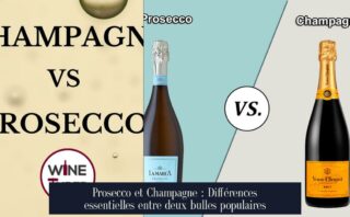 Prosecco et Champagne : Différences essentielles entre deux bulles populaires
