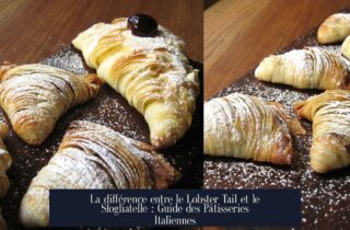 La différence entre le Lobster Tail et le Sfogliatelle : Guide des Pâtisseries Italiennes