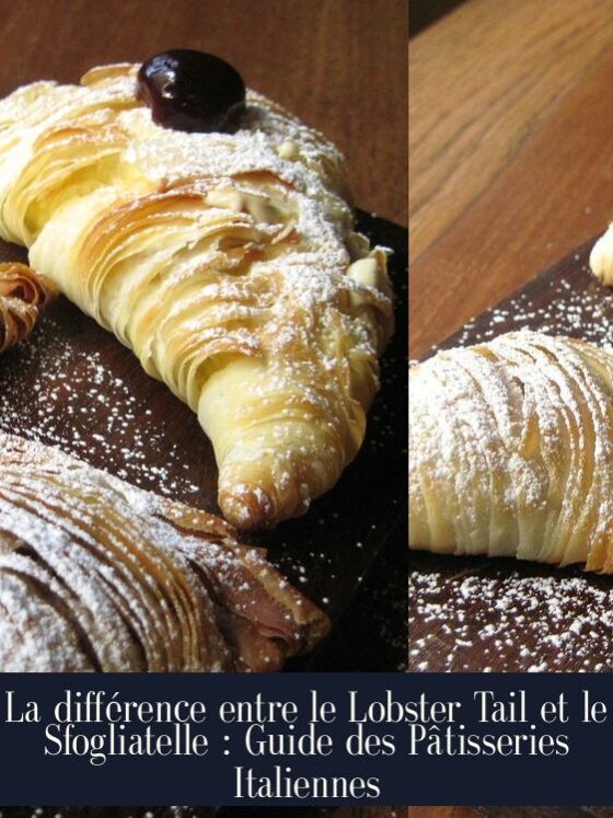 La différence entre le Lobster Tail et le Sfogliatelle : Guide des Pâtisseries Italiennes