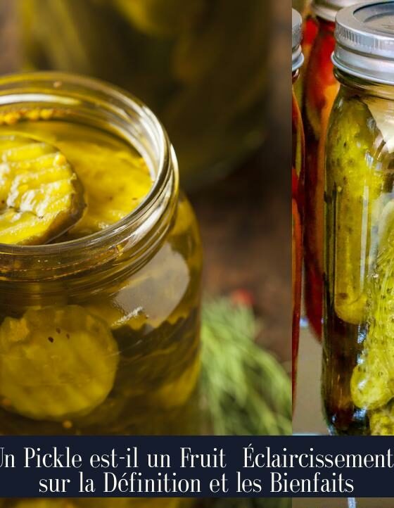 Un Pickle est-il un Fruit Éclaircissements sur la Définition et les Bienfaits