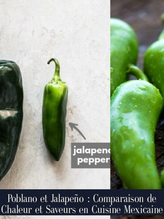 Poblano et Jalapeño : Comparaison de Chaleur et Saveurs en Cuisine Mexicaine