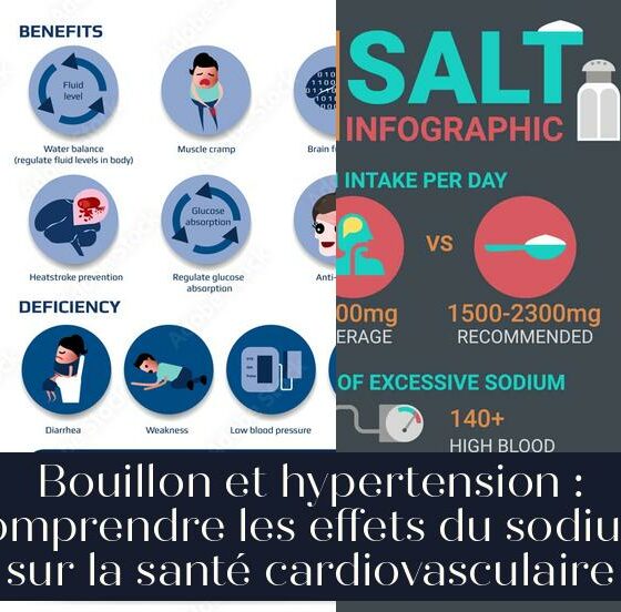 Bouillon et hypertension : comprendre les effets du sodium sur la santé cardiovasculaire