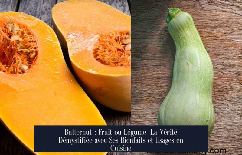 Butternut : Fruit ou Légume La Vérité Démystifiée avec Ses Bienfaits et Usages en Cuisine