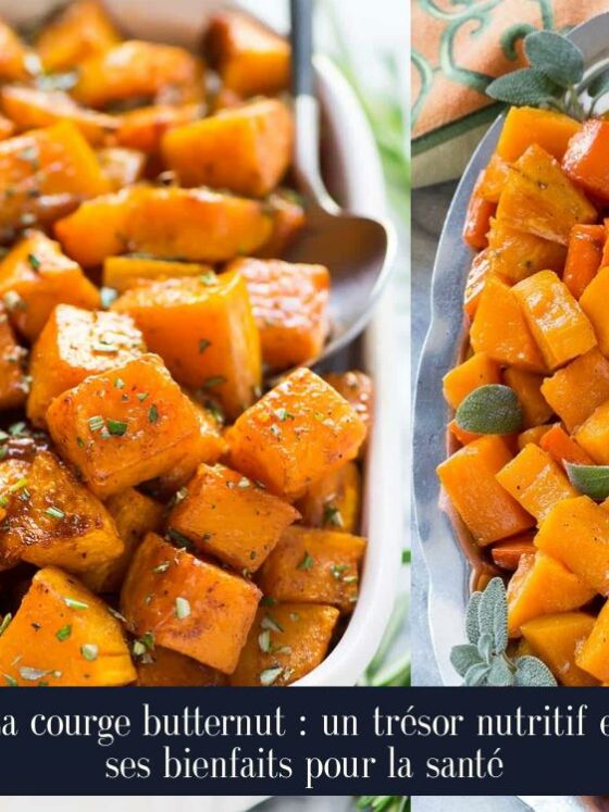 La courge butternut : un trésor nutritif et ses bienfaits pour la santé