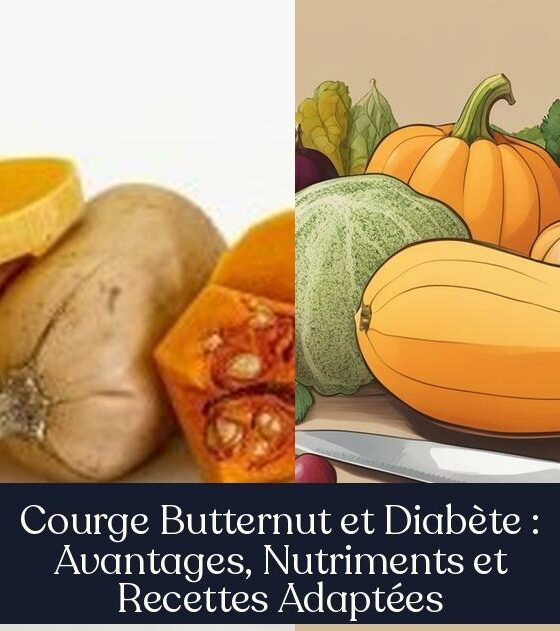 Courge Butternut et Diabète : Avantages, Nutriments et Recettes Adaptées