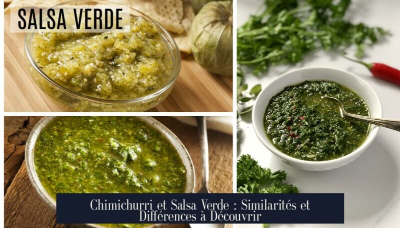 Chimichurri et Salsa Verde : Similarités et Différences à Découvrir