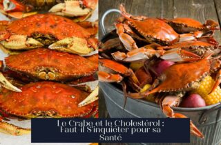 Le Crabe et le Cholestérol : Faut-il S'inquiéter pour sa Santé