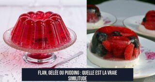 Flan, gelée ou pudding : quelle est la vraie similitude