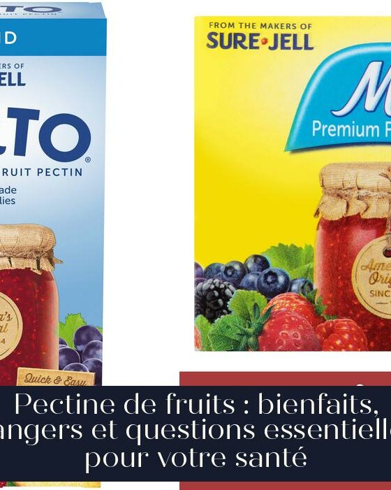 Pectine de fruits : bienfaits, dangers et questions essentielles pour votre santé