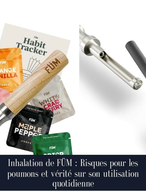 Inhalation de FÜM : Risques pour les poumons et vérité sur son utilisation quotidienne
