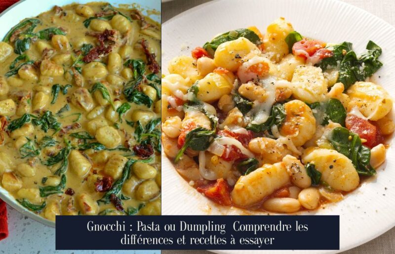 Gnocchi : Pasta ou Dumpling Comprendre les différences et recettes à essayer