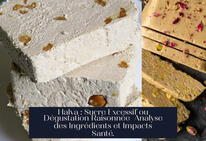 Halva : Sucre Excessif ou Dégustation Raisonnée Analyse des Ingrédients et Impacts Santé.