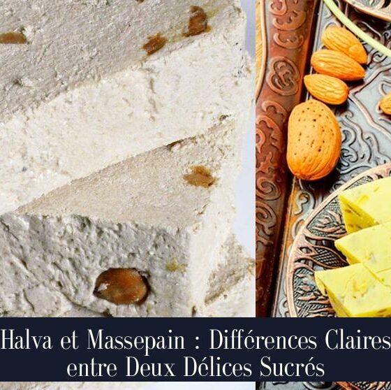 Halva et Massepain : Différences Claires entre Deux Délices Sucrés