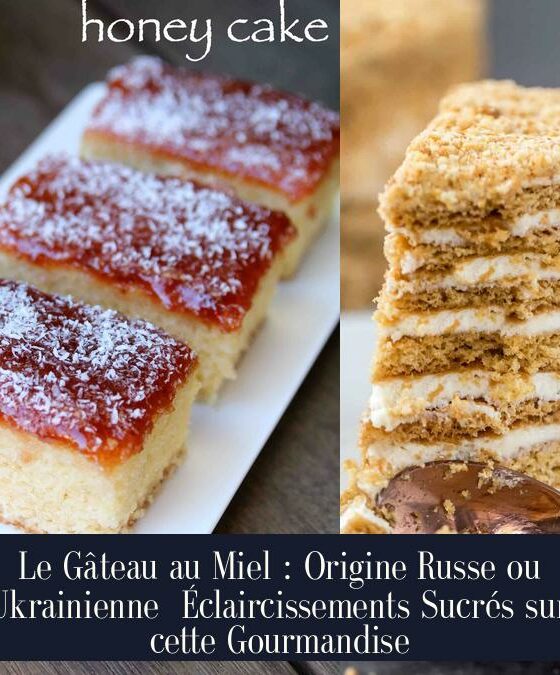 Le Gâteau au Miel : Origine Russe ou Ukrainienne Éclaircissements Sucrés sur cette Gourmandise