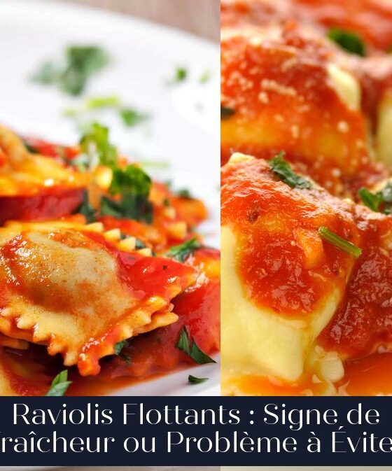 Raviolis Flottants : Signe de Fraîcheur ou Problème à Éviter