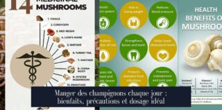 Manger des champignons chaque jour : bienfaits, précautions et dosage idéal