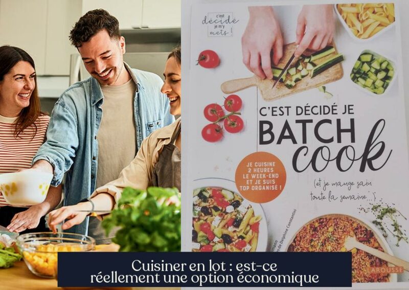 Cuisiner en lot : est-ce réellement une option économique