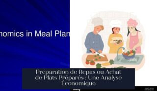 Préparation de Repas ou Achat de Plats Préparés : Une Analyse Économique
