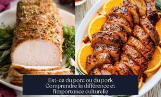 Est-ce du porc ou du pork Comprendre la différence et l'importance culturelle